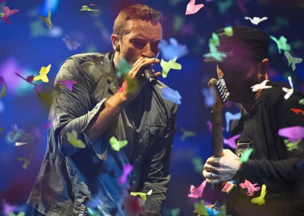 Coldplay. Photo: Ben Birchall/PA Wire