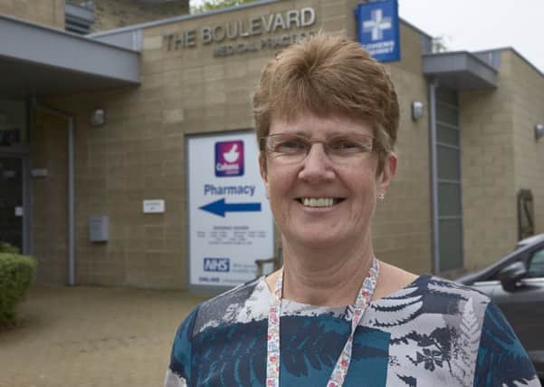 Dr Hazel Carsley, at The Boulevard Medical Practice, Halifax, retiring after 30 years.