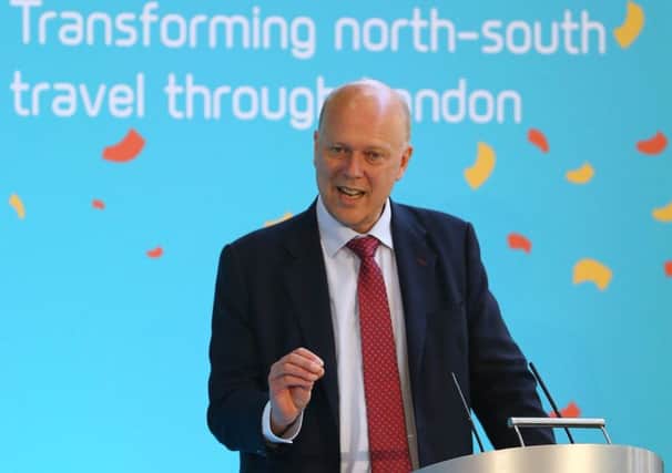 Chris Grayling is accused - again - of snubbing the north of England.