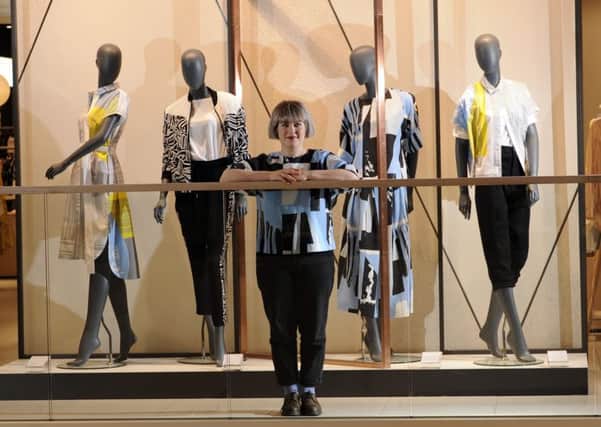 Laura Slater, with some of her new collections, at the John Lewis Leeds store at Victoria Gate.

Fashion designer Laura Slater. Picture by Simon Hulme