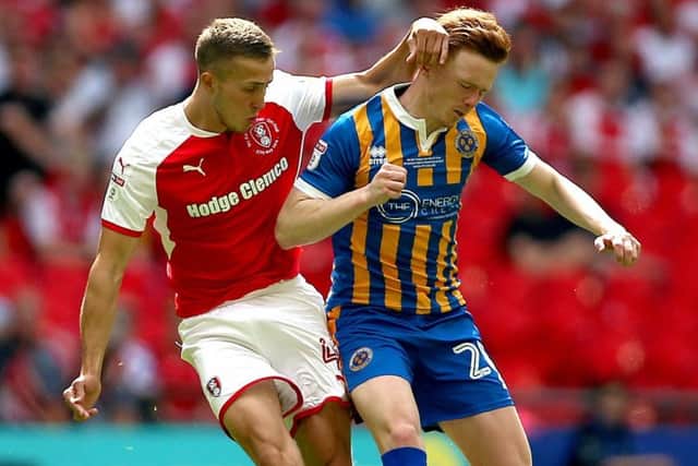 Rotherham United's Will Vaulks in action at Wembley (Picture: PA)