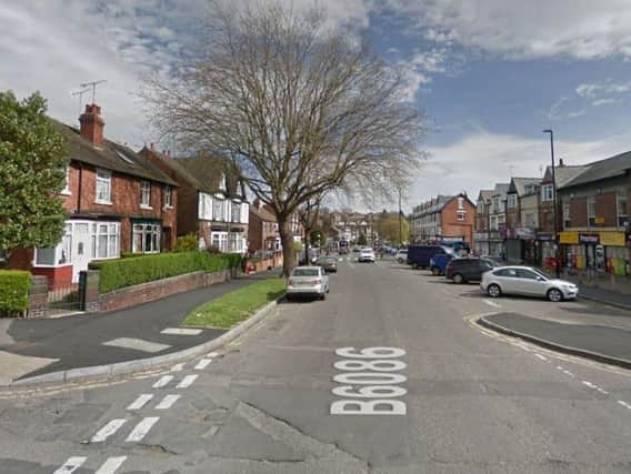 The incident happened in Stubbin Lane, Firth Park just after 5.45pm on Saturday evening, and resulted in a man being taken to hospital to be treated for a cut to the head.Picture: Google