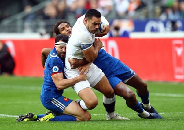 England's Ben Te'o in action during the NatWest Six Nations match at the Stade de France, Paris in March (Picture: Gareth Fuller/PA Wire).