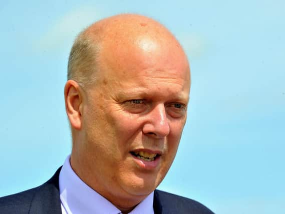 Transport Secretary Chris Grayling has written to MPs about the "wholly unsatisfactory" performance of Northern rail following timetable changes.