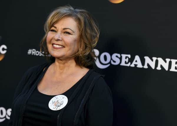 Roseanne Barr has apologized for suggesting that former White House adviser Valerie Jarrett is a product of the Muslim Brotherhood and the Planet of the Apes.