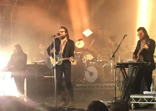 Father John Misty at The Piece Hall, Halifax. Picture: David Hodgson