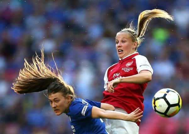 Rising star: Whitby's Beth Mead of Arsenal during the SSE Women's FA Cup final match against Chelsea. Picture: Jordan Mansfield/Getty Images