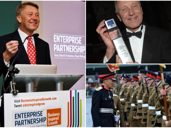 Lord-Lieutenant for North Yorkshire Barry Dodd CBE.