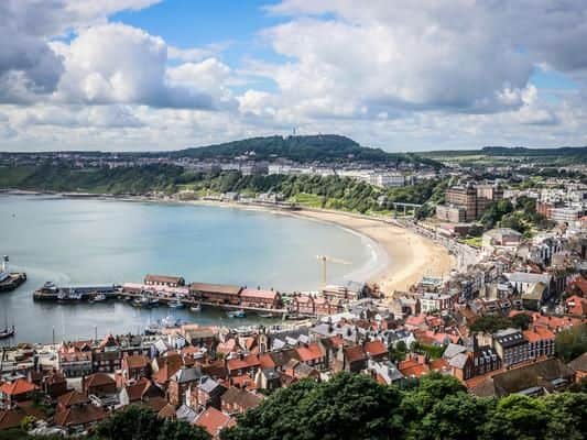 Dubbed the original seaside resort, Scarborough is famed for its beautiful scenery and golden sandy beaches, making it a must-visit for those who love to spend time relaxing in the sun by the sea.