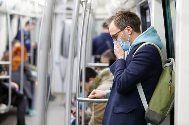 Face masks are compulsory on public transport in England from June 15. (Photo: Shutterstock)