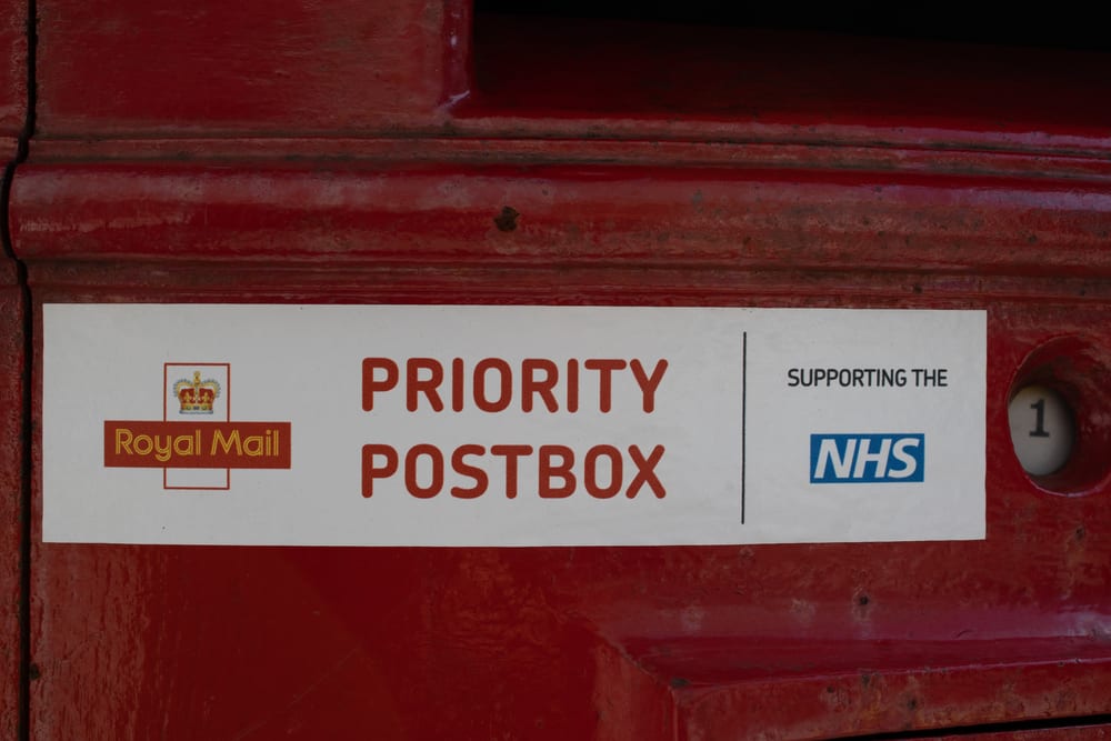 Priority post box clearance near me