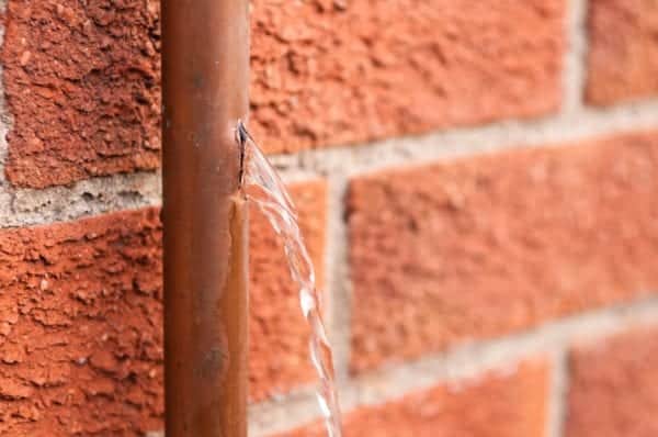 Ice can burst pipes - turn your water off and call a licensed plumber if you are unsure about anything (Photo: Shutterstock)